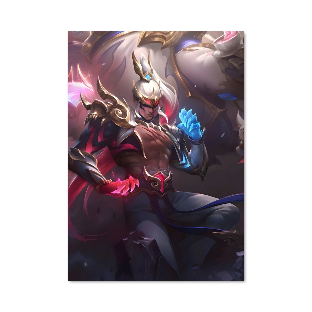 Poster L'Art de Lee Sin – affiche League Of Legends